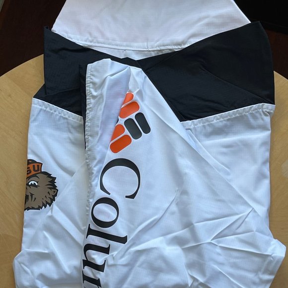 Oregon State OSU Beavers Columbia Pullover Windbreaker 2XL Men's Collegiate - Picture 2 of 8